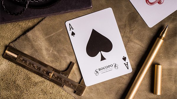 Steel Playing Cards (Blue) by Bocopo - Got Magic?