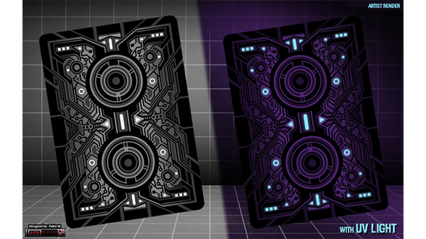 Limited Edition Bicycle Grid Blackout Playing Cards - Got Magic?
