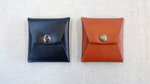 Square Coin Case (Brown Leather) by Gentle Magic - Trick - Got Magic?