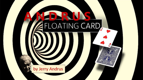 Andrus Floating Card Blue (Gimmicks and Online Instructions) by Jerry Andrus - Trick - Got Magic?