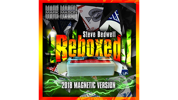 Reboxed 2018 Magnetic Version Red (Gimmicks and Online Instructions) by Steve Bedwell and Mark Mason - Trick - Got Magic?