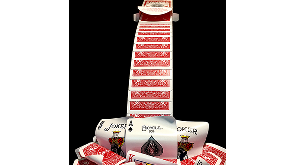 Special Edition Cascading Cards Bicycle Rider Back (Red) by Keith O'Brien - Trick - Got Magic?