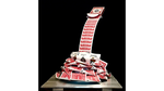 Special Edition Cascading Cards Bicycle Rider Back (Red) by Keith O'Brien - Trick - Got Magic?
