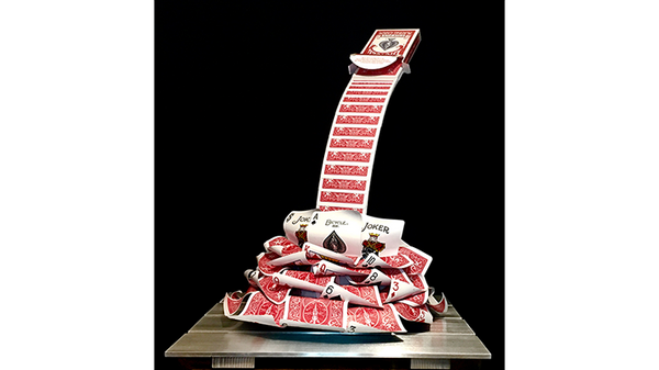 Special Edition Cascading Cards Bicycle Rider Back (Red) by Keith O'Brien - Trick - Got Magic?