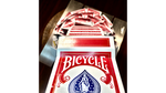 Special Edition Cascading Cards Bicycle Rider Back (Red) by Keith O'Brien - Trick - Got Magic?