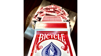 Special Edition Cascading Cards Bicycle Rider Back (Red) by Keith O'Brien - Trick - Got Magic?