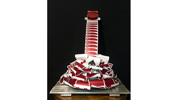 Special Edition Cascading Cards (Cherry Reno Red) by Keith O'Brien - Trick - Got Magic?