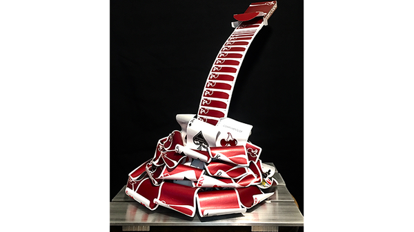 Special Edition Cascading Cards (Cherry Reno Red) by Keith O'Brien - Trick - Got Magic?