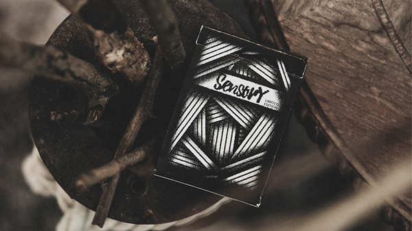 Sensory Playing Cards (Dark) by TCC - Got Magic?