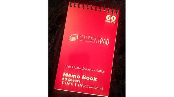 SvenPad® KoD Memo Pad (Red, Single) - Trick - Got Magic?