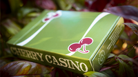 Cherry Casino Fremonts (Sahara Green) Playing Cards by Pure Imagination Projects - Got Magic?