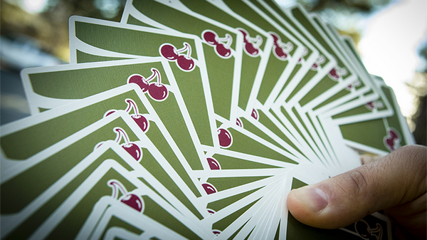 Cherry Casino Fremonts (Sahara Green) Playing Cards by Pure Imagination Projects - Got Magic?