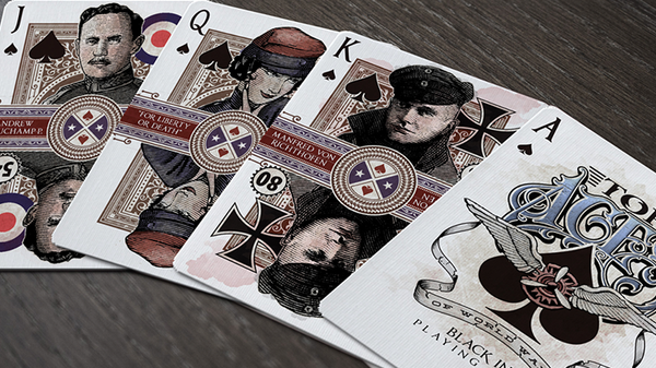 Top Aces of WWI V2 (Standard Edition) Playing Cards - Got Magic?