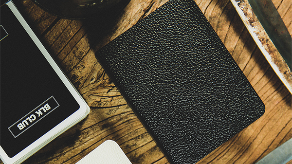 Litchi Grain Leather Clip (Black) by TCC - Got Magic?