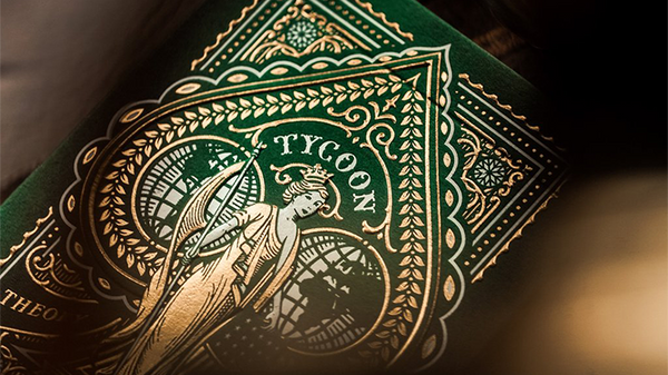 Limited Edition Green Tycoon Playing Cards by theory11 - Got Magic?