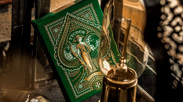 Limited Edition Green Tycoon Playing Cards by theory11 - Got Magic?
