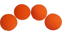 1.5 inch HD Ultra Soft  Orange Sponge Ball Set of 4 from Magic by Gosh - Got Magic?