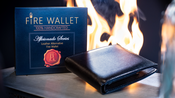 The Aficionado Fire Wallet (Gimmick and Online Instructions) by Murphy's Magic Supplies Inc.  - Trick - Got Magic?