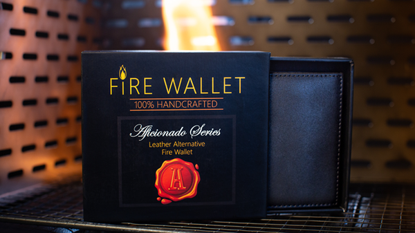 The Aficionado Fire Wallet (Gimmick and Online Instructions) by Murphy's Magic Supplies Inc.  - Trick - Got Magic?