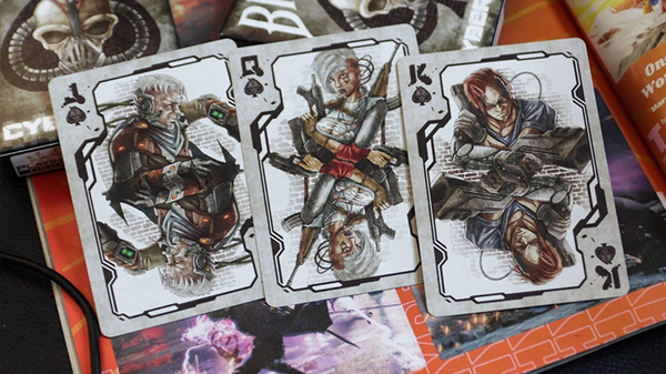 Gilded Limited Edition Bicycle Cybertech Playing Cards - Got Magic?
