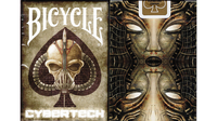 Gilded Limited Edition Bicycle Cybertech Playing Cards - Got Magic?