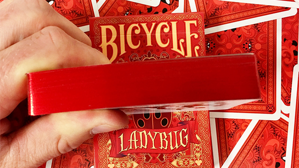 Bicycle Gilded Limited Edition Ladybug (Red) Playing Cards - Got Magic?