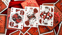 Bicycle Gilded Limited Edition Ladybug (Red) Playing Cards - Got Magic?