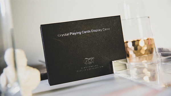 Crystal Playing Card Display 2 Deck Case by TCC - Trick - Got Magic?