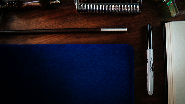 Suede Leather Small Pad (Blue) by TCC - Trick - Got Magic?