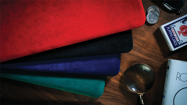 Suede Leather Large Pad (Green) by TCC - Trick - Got Magic?