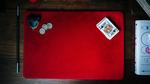 Suede Leather Large Pad (Red) by TCC - Trick - Got Magic?