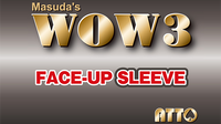 WOW 3 Face-Up Sleeve by Katsuya Masuda - Trick - Got Magic?