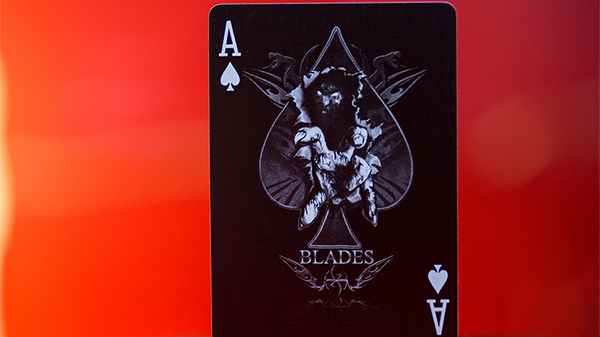 The Master Series - Blades Blood Moon by De'vo (Standard Edition) Playing Cards - Got Magic?