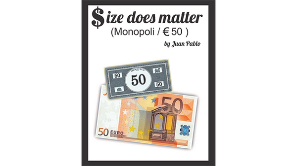 Size Does Matter MONOPOLY EURO (Gimmicks and Online Instructions) by Juan Pablo Magic - Got Magic?