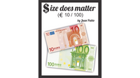 Size Does Matter EURO 10 to 100 (Gimmicks and Online Instructions) by Juan Pablo Magic - Got Magic?