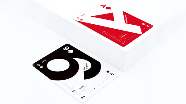 Grid Series Three - Typographic Playing Cards - Got Magic?