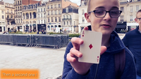 SPLIT-CARD (Red) by Mickael Chatelain  - Trick - Got Magic?