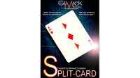 SPLIT-CARD (Red) by Mickael Chatelain  - Trick - Got Magic?