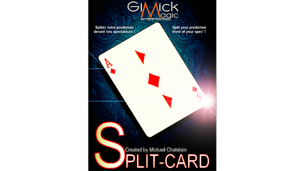 SPLIT-CARD (Red) by Mickael Chatelain  - Trick - Got Magic?