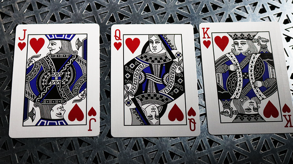 Bicycle Rider Back Cobalt Luxe (Blue) Version 2 by US Playing Card Co - Got Magic?