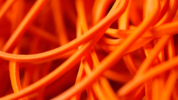 Joe Rindfleisch's SIZE 16 Rainbow Rubber Bands (Daniel Garcia - Orange Pack  ) by Joe Rindfleisch - Trick - Got Magic?