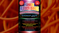 Joe Rindfleisch's SIZE 16 Rainbow Rubber Bands (Daniel Garcia - Orange Pack  ) by Joe Rindfleisch - Trick - Got Magic?