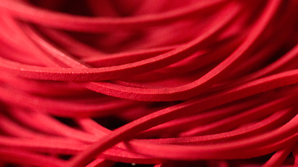 Joe Rindfleisch's SIZE 16 Rainbow Rubber Bands (Joe Rindfleisch - Red Pack) by Joe Rindfleisch - Trick - Got Magic?