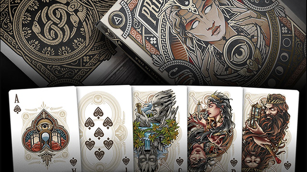 Primordial Playing Cards (Beige Aether) - Got Magic?