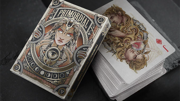 Primordial Playing Cards (Beige Aether) - Got Magic?