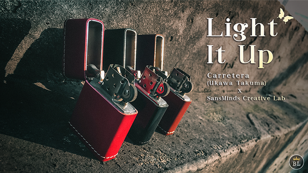 Limited Edition Light It Up Vigor Maroon (Gimmicks and Online Instructions) by SansMinds - Trick - Got Magic?