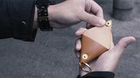 SansMinds Worker's Collection: Coin Pouch Timeless Beige (Half Dollar Size) - Trick - Got Magic?
