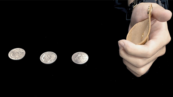 SansMinds Worker's Collection: Coin Pouch Timeless Beige (Half Dollar Size) - Trick - Got Magic?