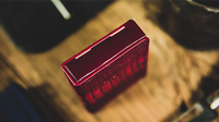 Ostrich Grain Leather Clip (Red) by TCC - Got Magic?