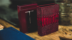 Ostrich Grain Leather Clip (Red) by TCC - Got Magic?